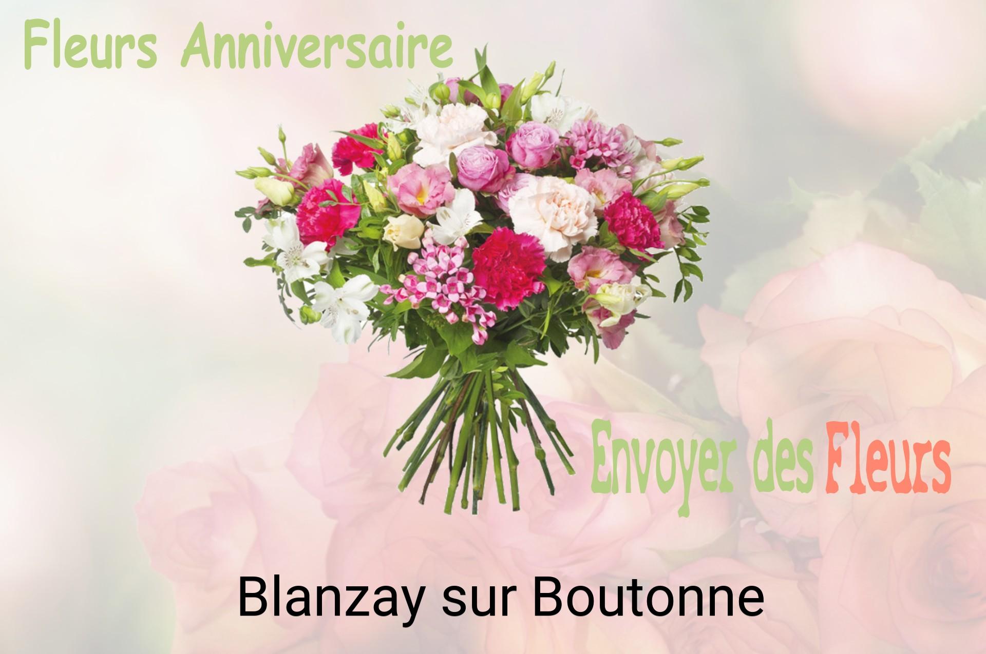 Bouquet de fleurs d’anniversaire livré à Blanzay-sur-Boutonne