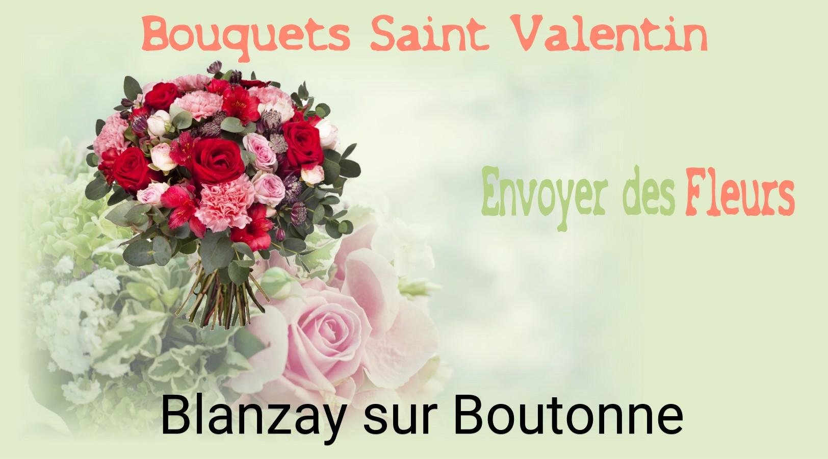 Roses de Saint-Valentin livrées à Blanzay-sur-Boutonne